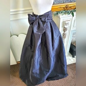 Ava madison black formal maxi skirt